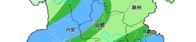 降雨即将抵达安徽,雨露均沾，市民出行需注意”